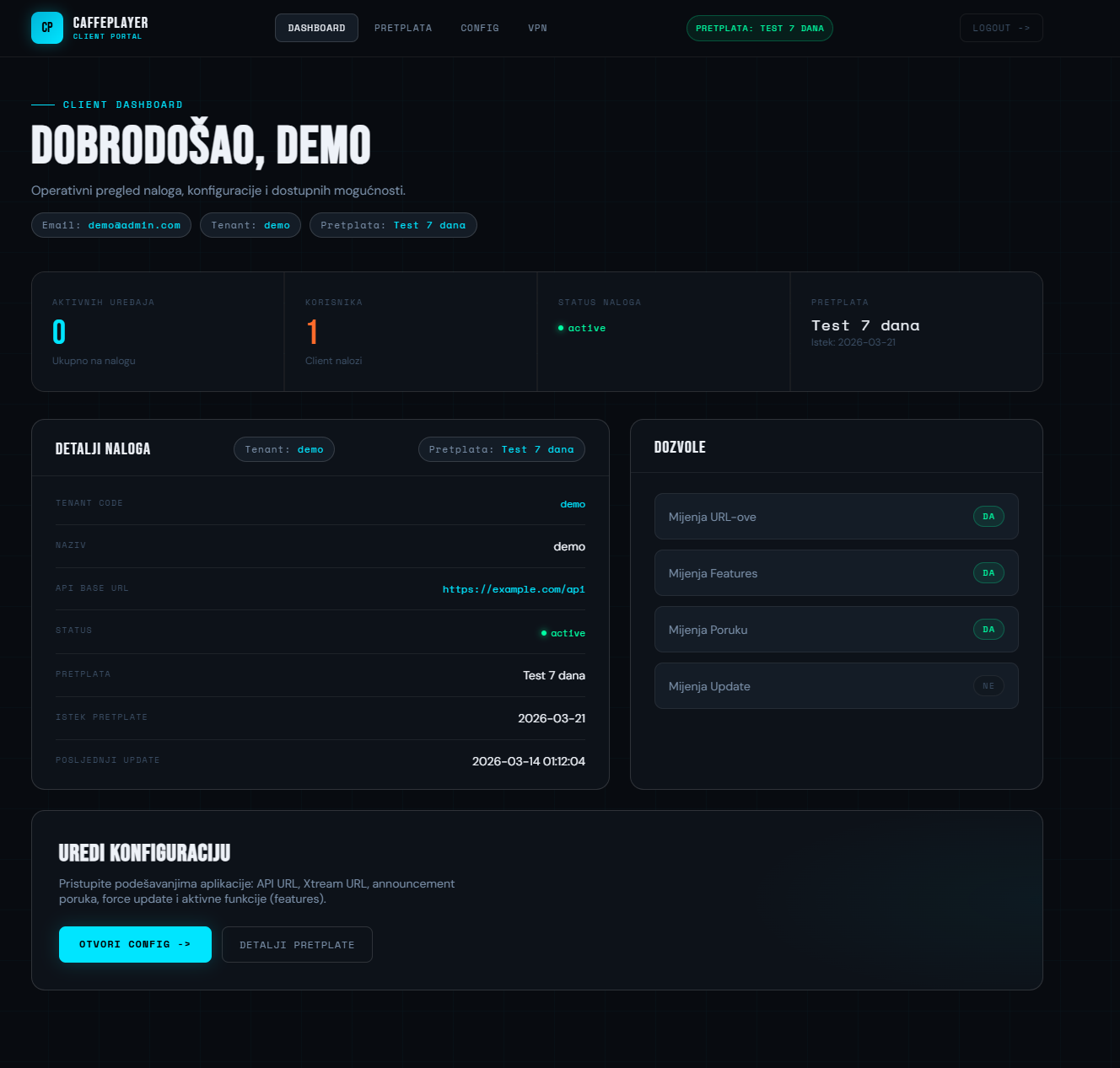 Dashboard