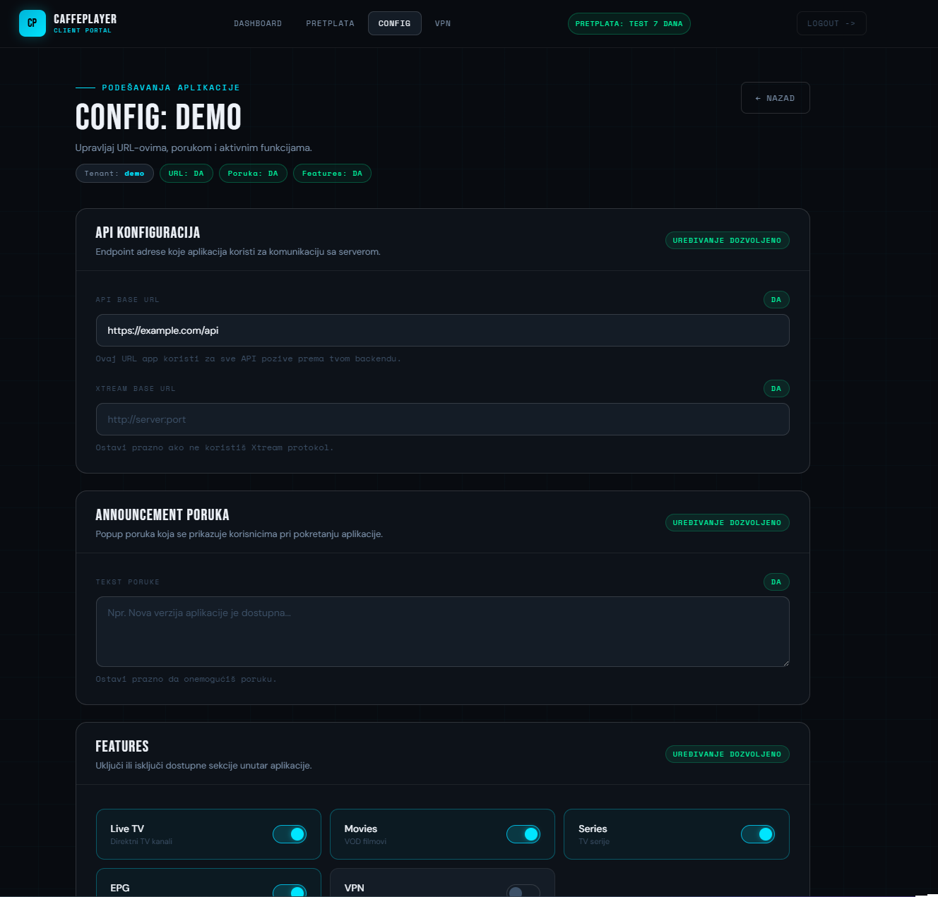 Config